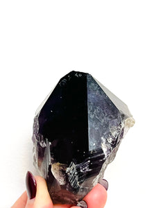 Smoky Amethyst | Australian Hand Dug Raw Point