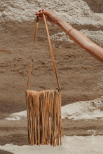 Midnight Drift Tassel Leather Bag