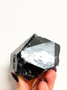 Smoky Amethyst | Australian Hand Dug Raw Twin Point