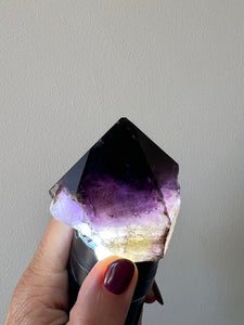 Smoky Amethyst | Australian Hand Dug Raw Point