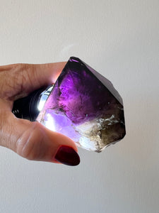 Smoky Amethyst | Australian Hand Dug Raw Point