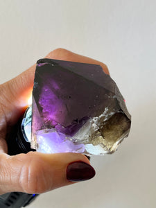 Smoky Amethyst | Australian Hand Dug Raw Point