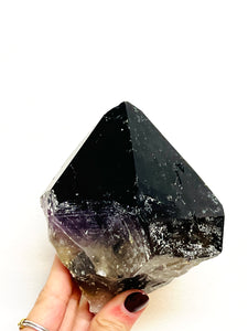 Smoky Amethyst | Australian Hand Dug Raw Point