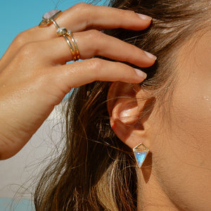 Tranquil Lagoon Stud Earrings