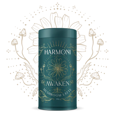 HARMONI AWAKEN Mushroom Latte for Clarity & Focus