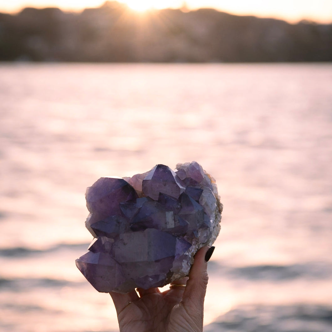 Amethyst | Australian Hand Dug Cluster