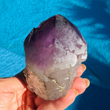 Amethyst | Australian Hand Dug Raw Point & Mini Side Cluster