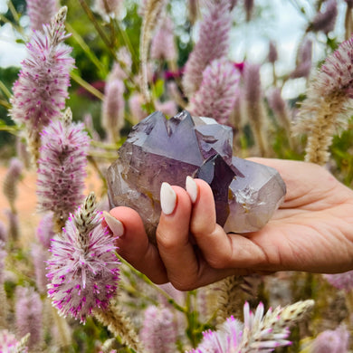 Amethyst | Australian Hand Dug Raw Cluster