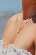 Close up shot of single Freshwater Pearl Necklace 