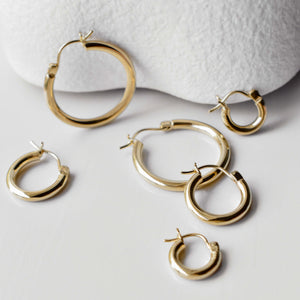 Moonlit Drop Hoops