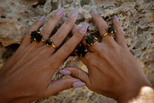 Veilwalker Smoky Quartz Crystal Ring