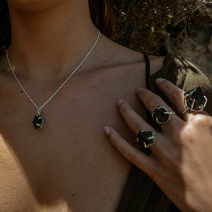 Veilwalker Smoky Quartz Crystal Necklace