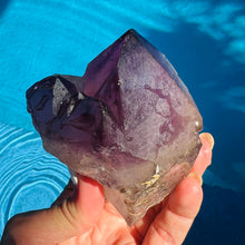 Amethyst | Australian Hand Dug Raw Point & Mini Side Cluster