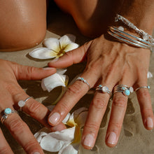 Aqua Moonlight Ring