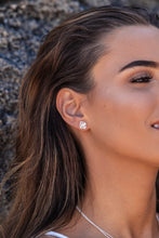 Higher Realm Herkimer Diamond Stud Earrings