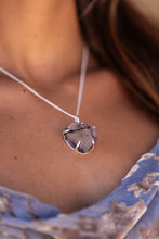 Violet Horizon Amethyst Crystal Necklace