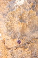 Violet Horizon Amethyst Crystal Necklace