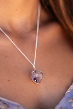 Violet Horizon Amethyst Crystal Necklace