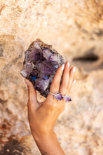 Violet Horizon Amethyst Crystal Ring