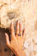 Violet Horizon Amethyst Crystal Ring